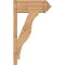Ekena Millwork Funston Arts & Crafts Smooth Outlooker, Western Red Cedar, 7 1/2"W x 18"D x 30"H OUT08X18X30FST03SWR - alternate 2